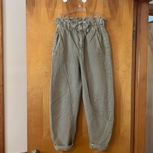 Zara baby paperbag jeans